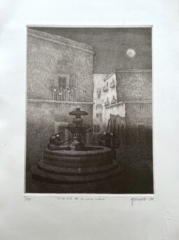 A la luz de la luna llena