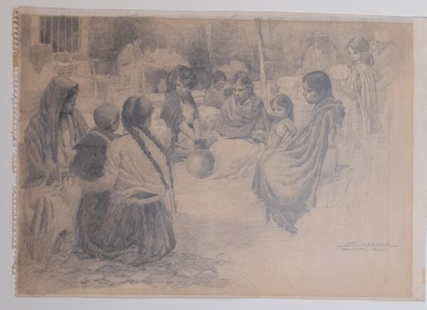Edgardo Coghlan Dibujo Original