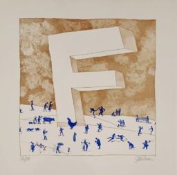 F, de la carpeta Abecedario Gráfico