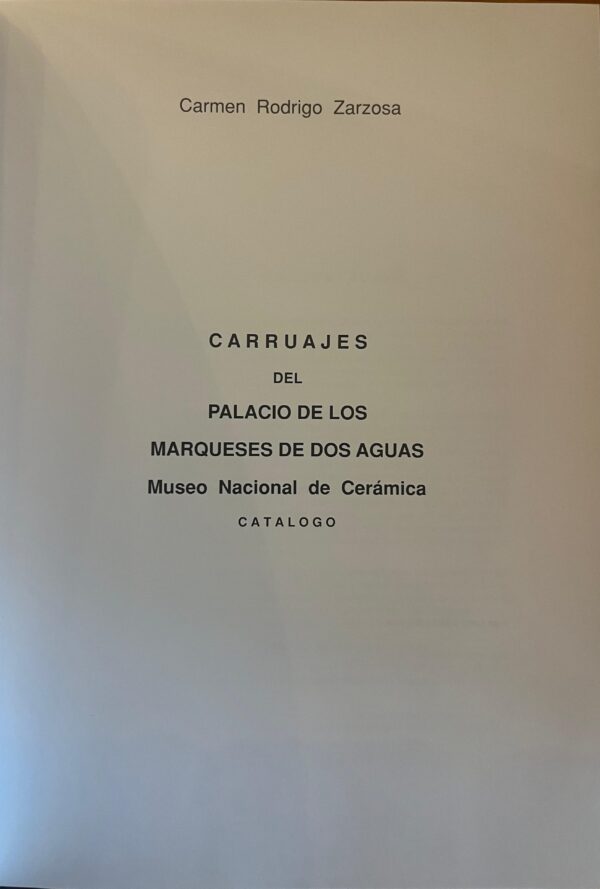 Carruajes del palacio de los marqueses de dos aguas - Image 2