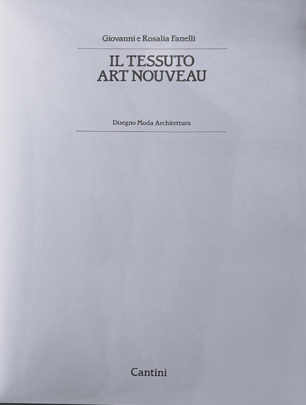 Il Tessuto Art Nouveau - Image 2