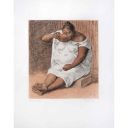 Mujer bebiendo